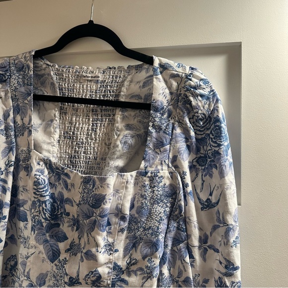 Reformation Stilton Linen Top - Picture 10 of 16